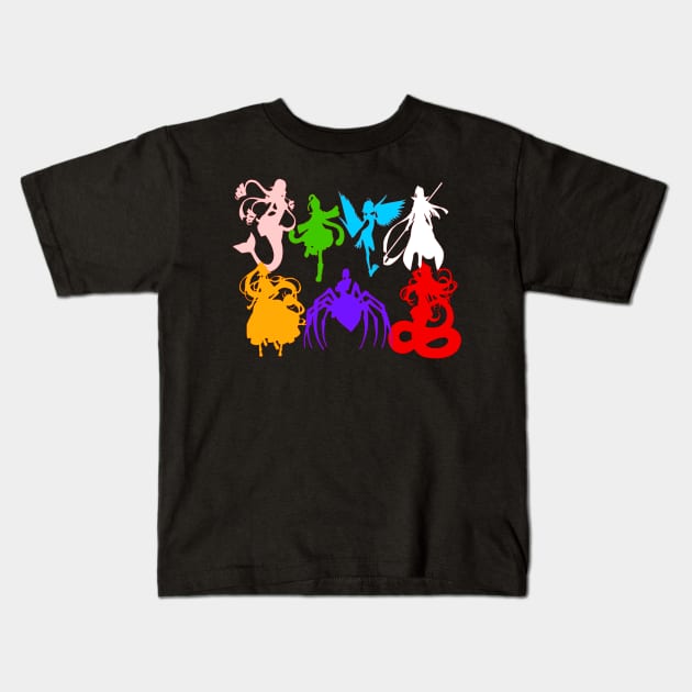 Monster Musume Kids T-Shirt by OtakuPapercraft